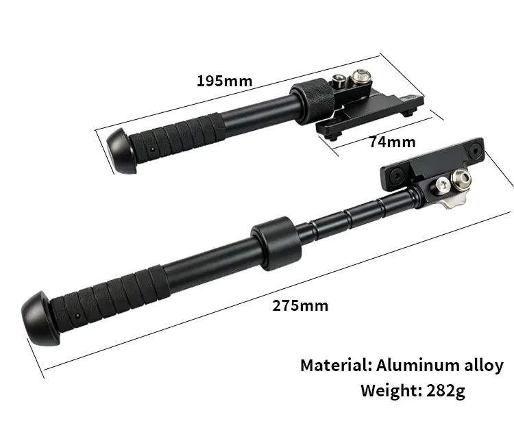 New Design Aluminum Alloy V8 Split Tripod Tactical product detail 4