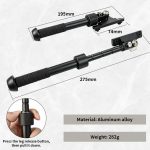 New Design Aluminum Alloy V8 Split Tripod Tactical gallery 03