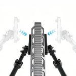 New Design Aluminum Alloy V8 Split Tripod Tactical gallery 05