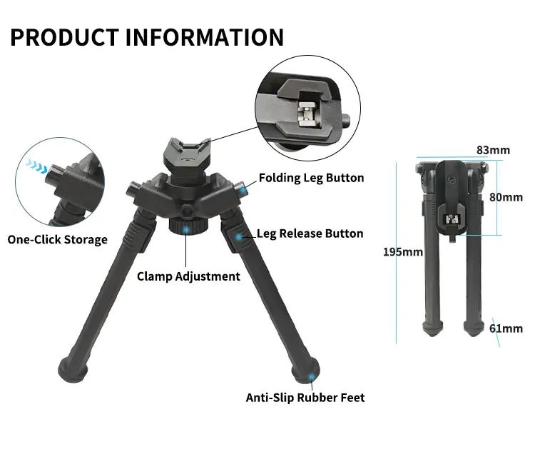 New Post Outdoor Sports Stand QD Bracket for product detail 6
