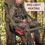 Outdoor Heated Tree Seat Pad Camo Foldable Red gallery 02
