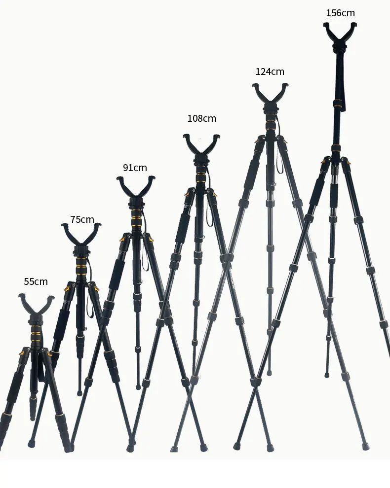 Portable Universal Extendable Tactical Gun Tripod Outdoor product detail 5
