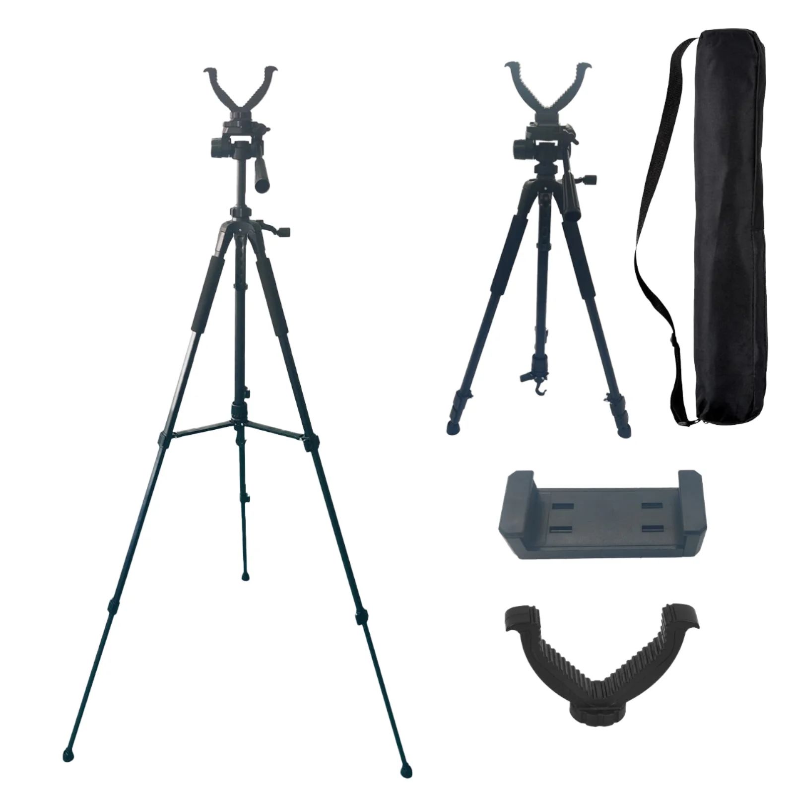 Portable Waterproof Shockproof Hunting Tripod Stand Bubble product detail 1