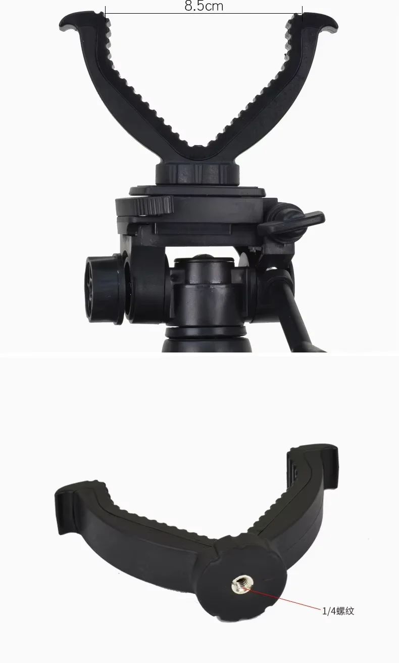 Portable Waterproof Shockproof Hunting Tripod Stand Bubble product detail 5
