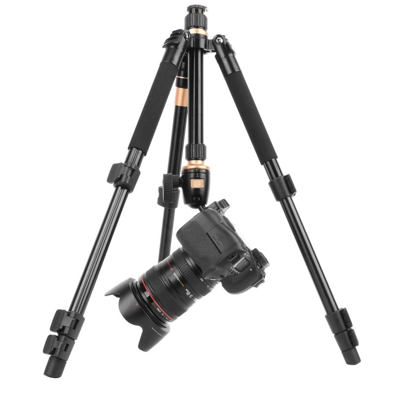 Professional Hunting Portable Aluminium Alloy Travel Tripod product detail 4