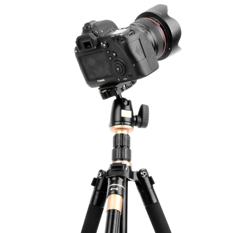 Professional Hunting Portable Aluminium Alloy Travel Tripod product detail 5
