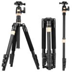 Professional Hunting Portable Aluminium Alloy Travel Tripod gallery 04