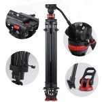 Professional TA190H Aluminum Camera Tripod Fluid Head gallery image 6