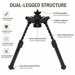 Tactical Tripod for Outdoor Shooting Sight Scope Bracket gallery 04