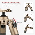 TE406 Professional Heavy Duty Carbon Fiber Camera Tripod gallery 05