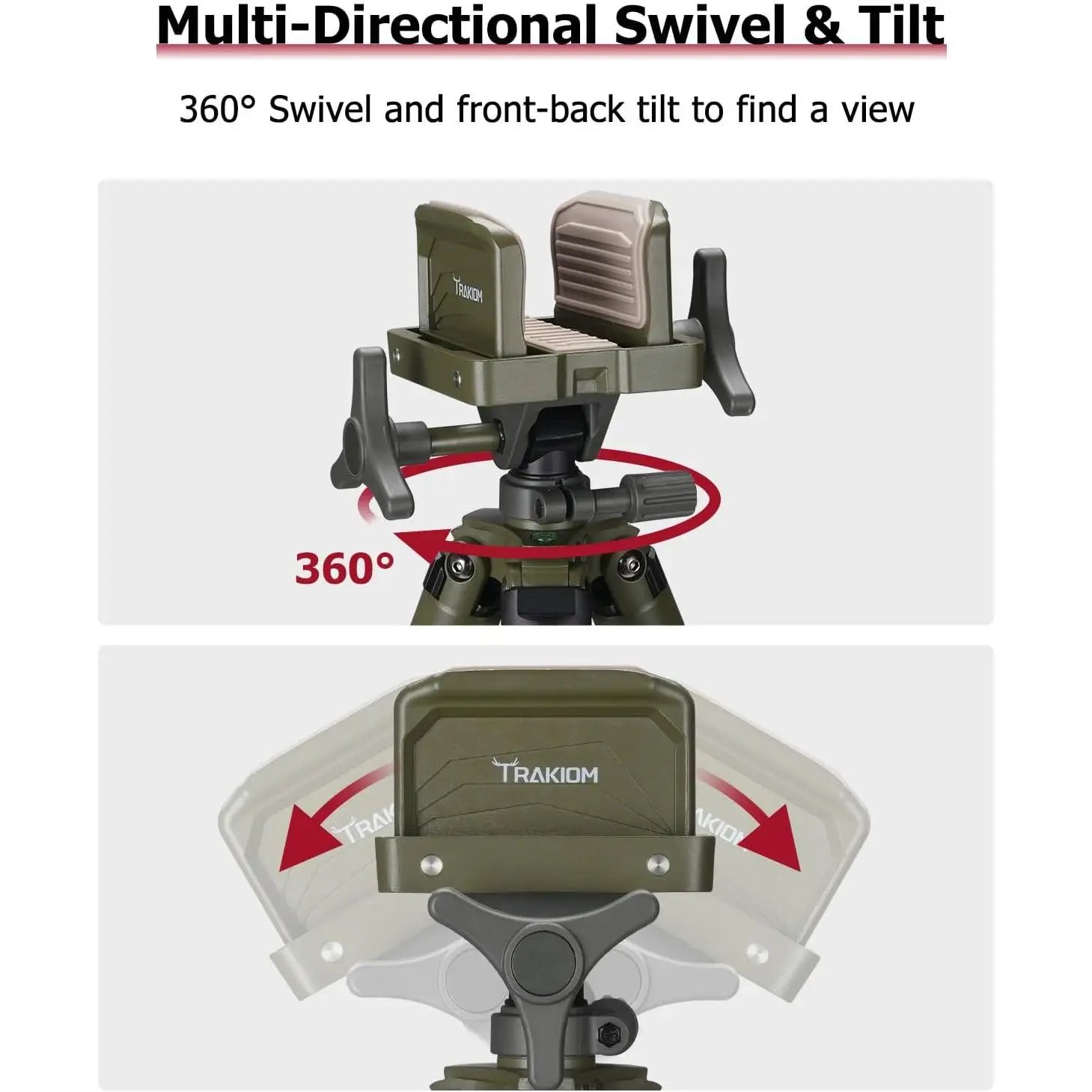Tripod Stand 60 Inches Aluminum Lightweight With Clamp product detail 2