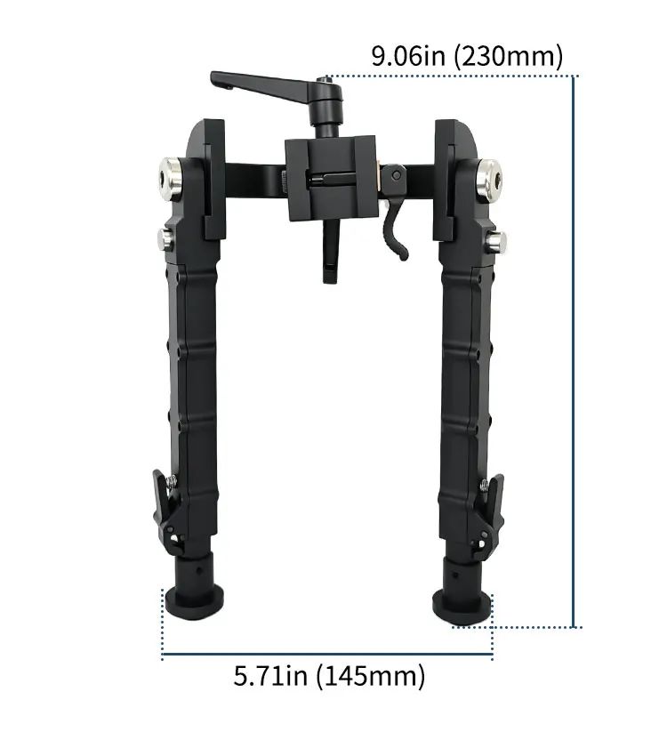 Tripod Tactical Aluminum Alloy Black 7.5"-9.25" Big V9 product detail 3