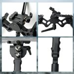 Tripod Tactical Aluminum Alloy Black 7.5"-9.25" Big V9 gallery 04
