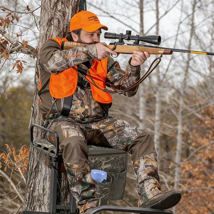 Universal Adjustable Camouflage Hunting Tree Stand Seat product detail 5