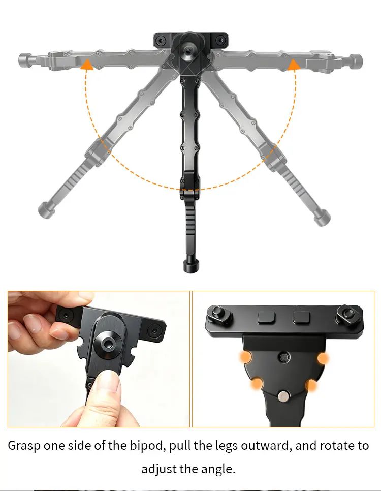 V9 Mini Flexible Tripod Adjustable Aluminum Alloy Mounts product detail 3