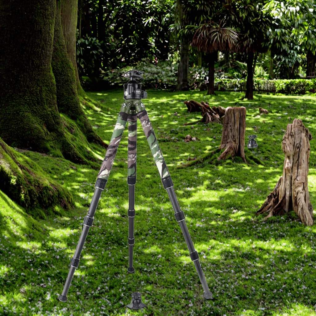 XT-324C+GS54 Carbon Fiber Hunting Tripod 35kg Heavy-Duty product detail 3