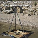 XT-324C+GS54 Carbon Fiber Hunting Tripod 35kg Heavy-Duty gallery 02