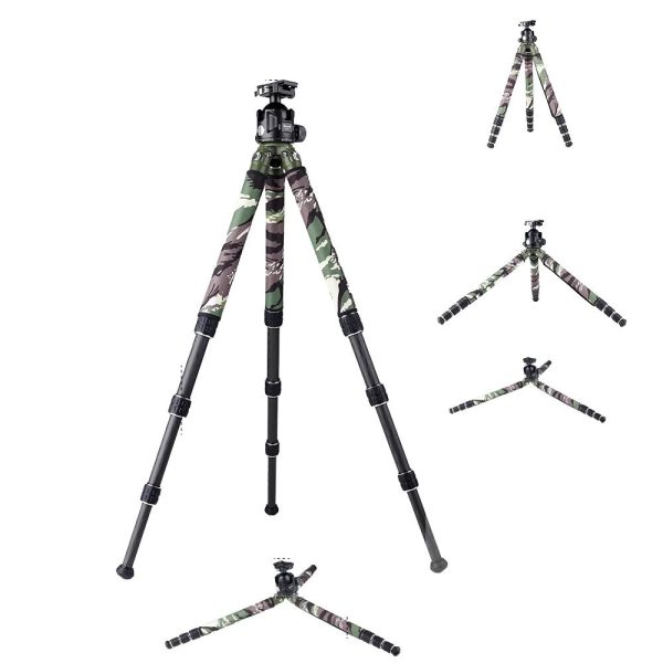 XT-324C+GS54 Carbon Fiber Hunting Tripod 35kg Heavy-Duty main