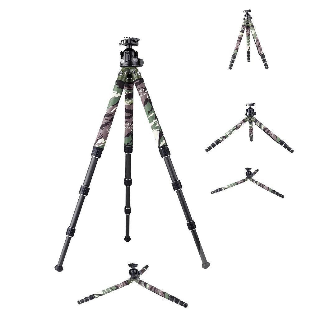 xt-324c-gs54-carbon-fiber-hunting-tripod-35kg-heavy-duty-p48309-main-minmaxoutdoors XT-324C+GS54 Carbon Fiber Hunting Tripod 35kg Heavy-Duty main