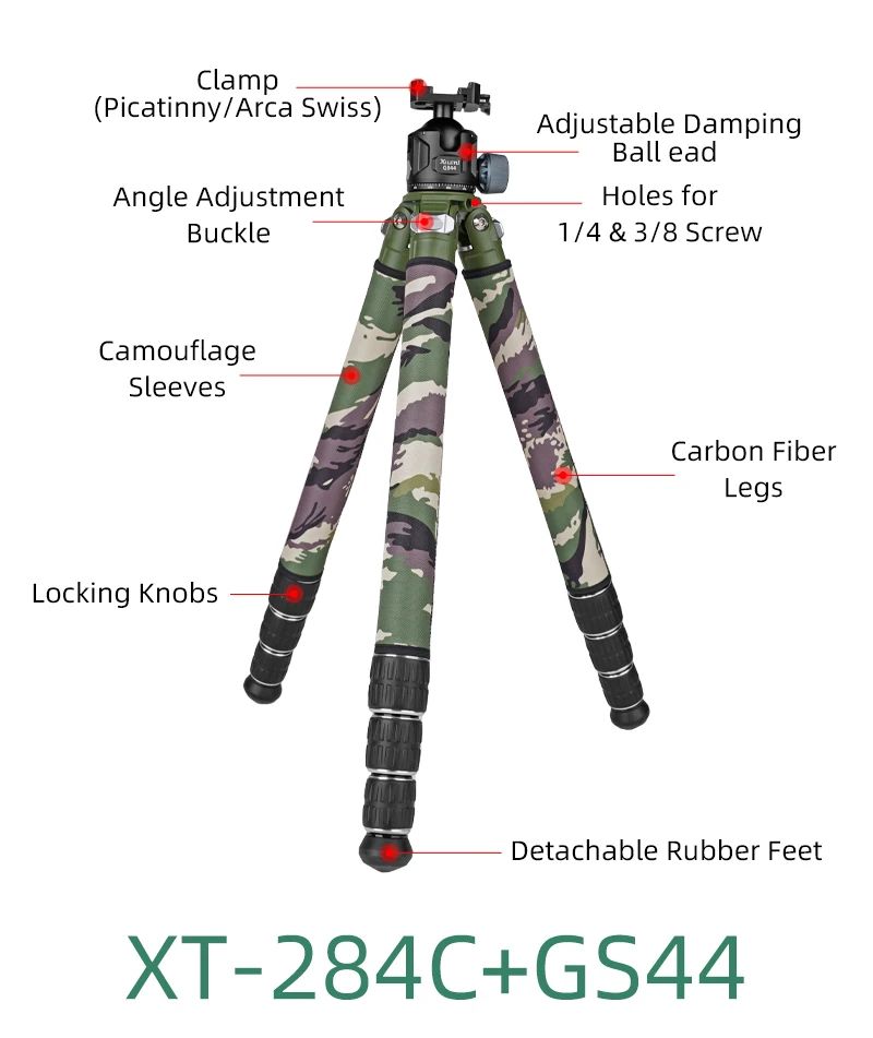 XT284C+GS44 Professional Heavy Duty Carbon Fiber Green product detail 3
