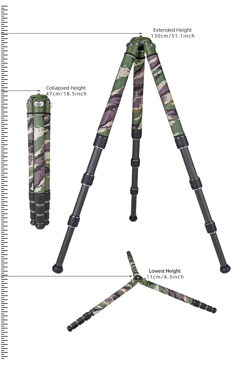 XT284C+GS44 Professional Heavy Duty Carbon Fiber Green product detail 8