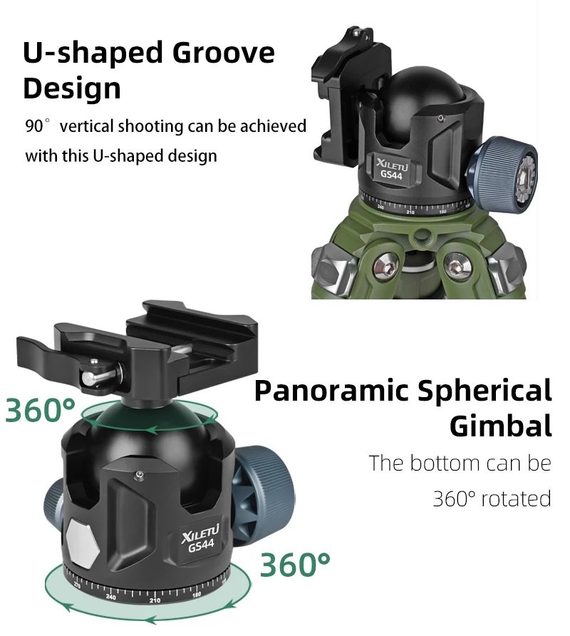 XT284C+GS44 Professional Heavy Duty Carbon Fiber Green product detail 15